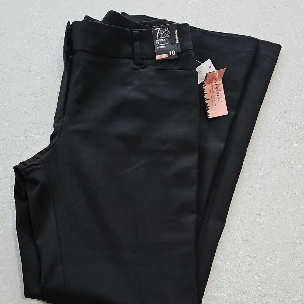 Women's Classic Black Trousers